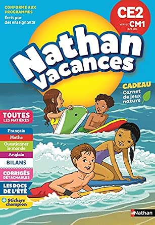 Cuaderno de vacaciones del CE2 al CM1