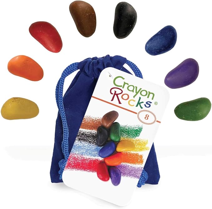 8 Crayon Rocks