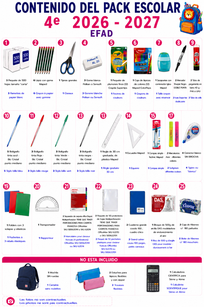 Efad pack 4e