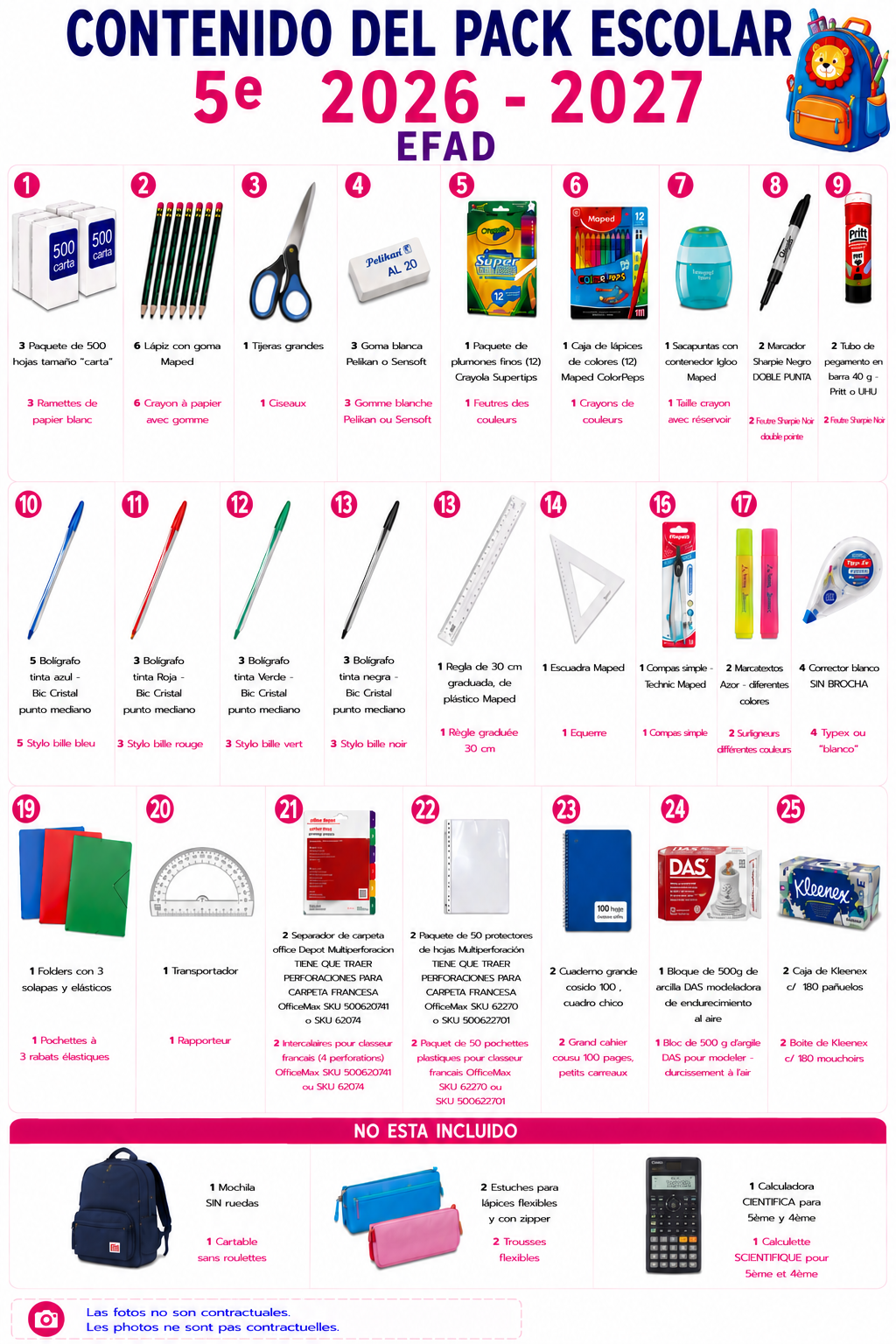 Efad pack 5e