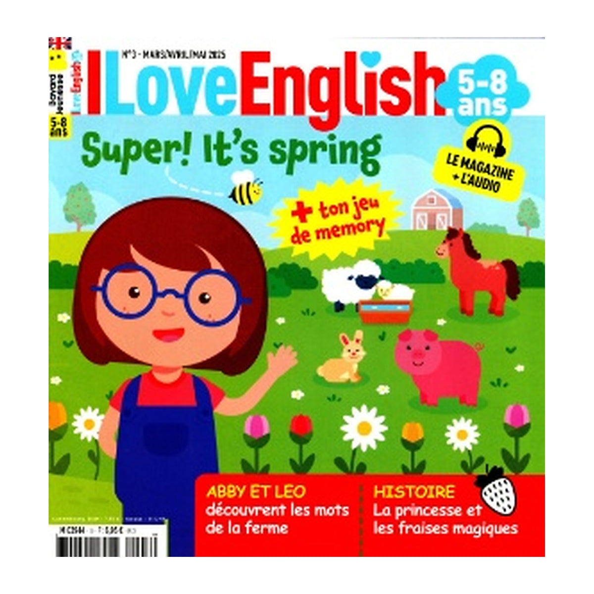 I love english 5-8 ans